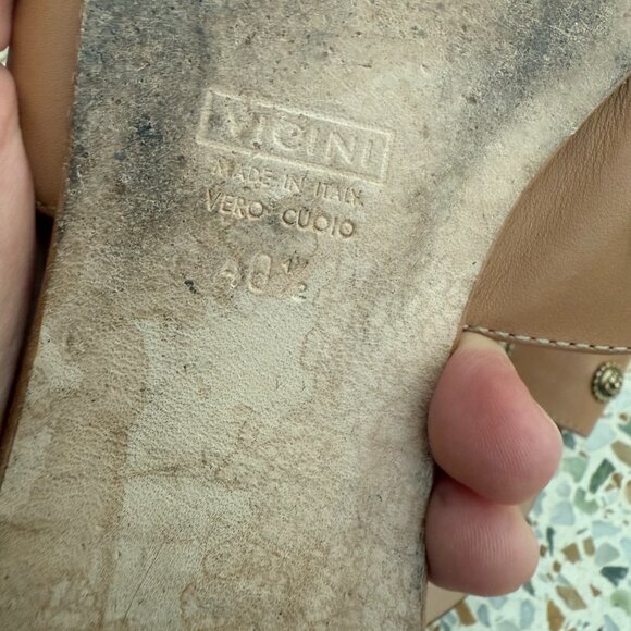 Giuseppe Zanotti brown jeweled sandals size 40.5 - Picture 6 of 7